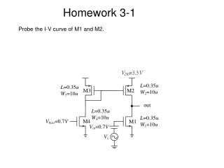 Homework 3-1
