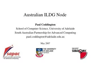 Australian ILDG Node