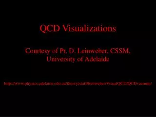 QCD Visualizations