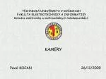 KAMERY - slide 1