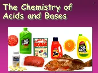the chemistry of acids and bases