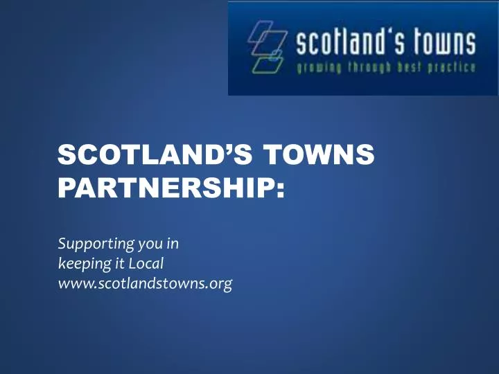 scotland s towns partnership