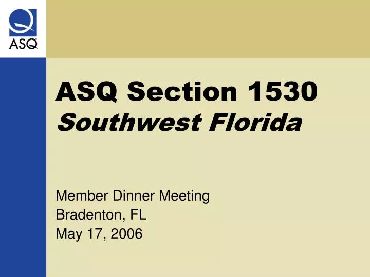 asq section 1530 southwest florida