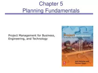 Chapter 5 Planning Fundamentals
