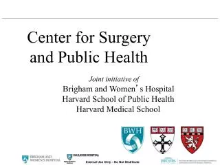 Center for Surgery and Public Health