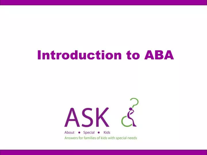 introduction to aba
