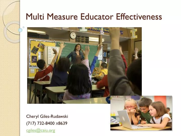 multi measure educator effectiveness