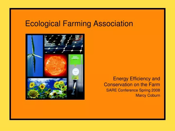 ecological farming association
