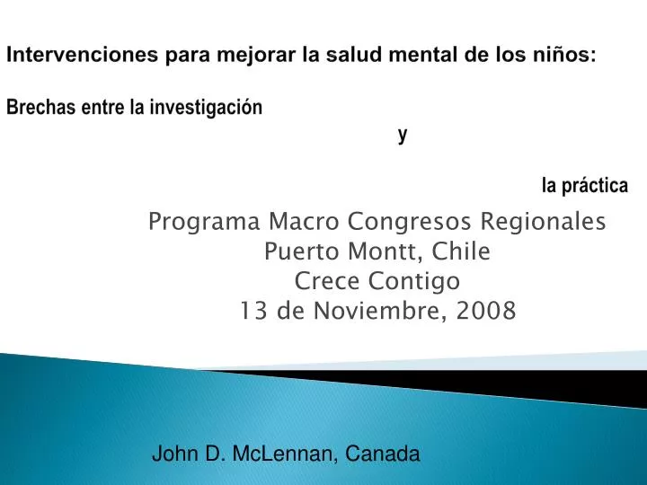 programa macro congresos regionales puerto montt chile crece contigo 13 de noviembre 2008