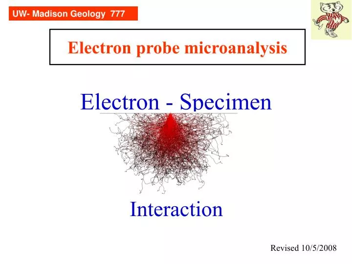 electron probe microanalysis