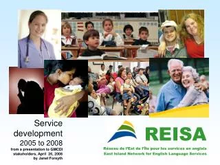 REISA Réseau de l’Est de l’Île pour les services en anglais