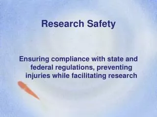 Research Safety