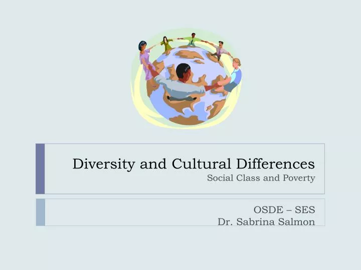 diversity and cultural differences social class and poverty