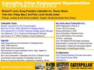 Caterpillar China Employment Opportunities ???????????????