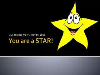 You are a STAR!