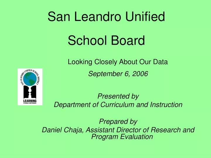 san leandro unified school board