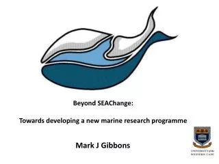 Beyond SEAChange: Towards developing a new marine research programme