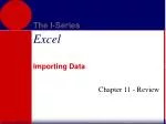 Importing Data - slide 1