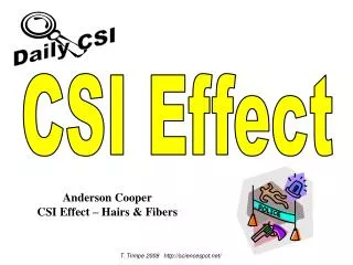 PPT - The CSI Effect PowerPoint Presentation, free download - ID:3877512