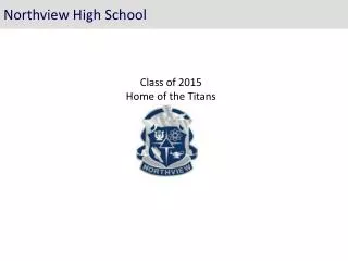Class of 2015 Home of the Titans