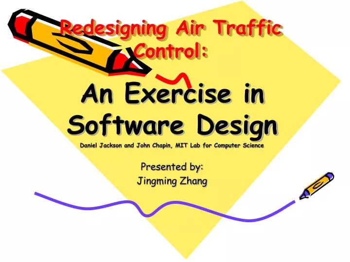 redesigning air traffic control