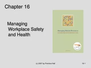 Managing Workplace Safety and Health
