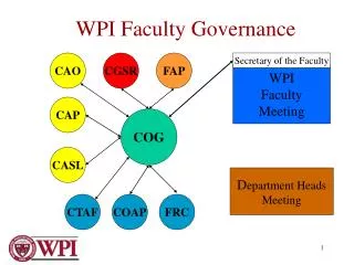 WPI Faculty Governance