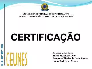 certifica o