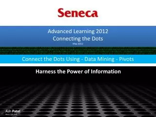 Connect the Dots Using - Data Mining - Pivots