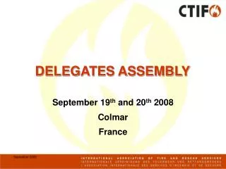 delegates assembly