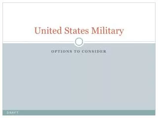 United States Military