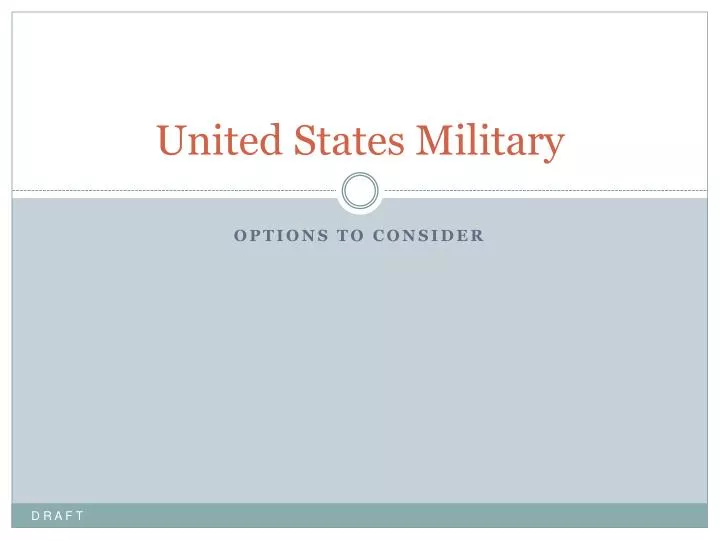 united states military