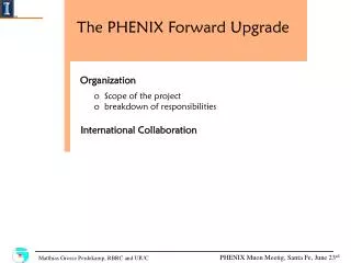 The PHENIX Forward Upgrade