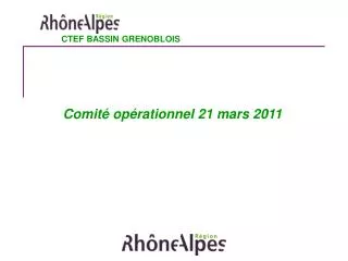 comit op rationnel 21 mars 2011