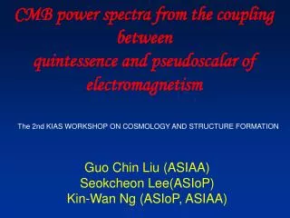 CMB power spectra from the coupling between quintessence and pseudoscalar of electromagnetism