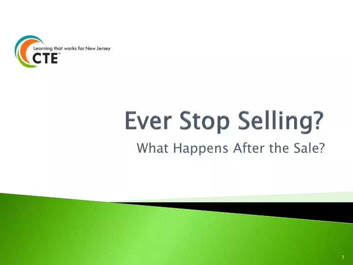 ever stop selling