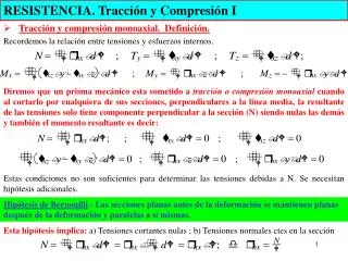 resistencia tracci n y compresi n i