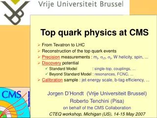 Top quark physics at CMS