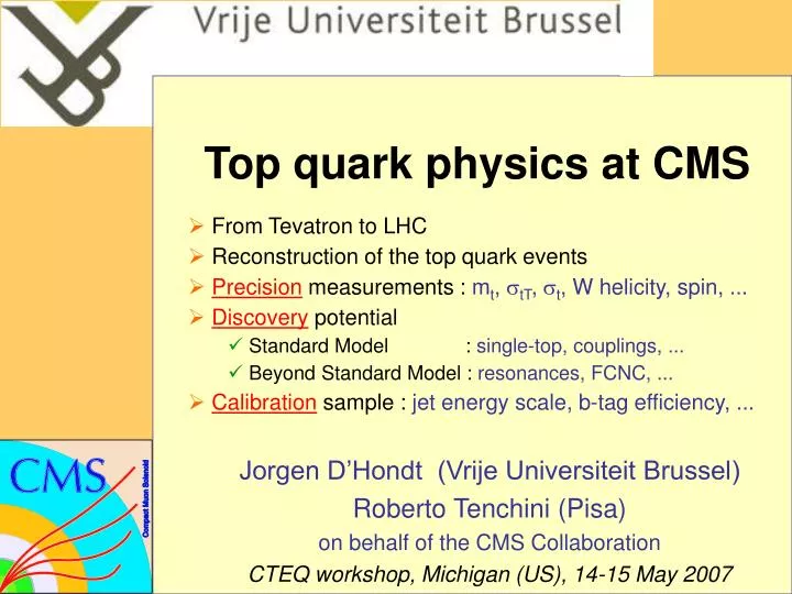 top quark physics at cms