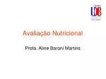 Avaliação Nutricional - slide 1