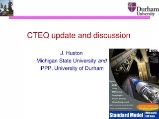 CTEQ update and discussion