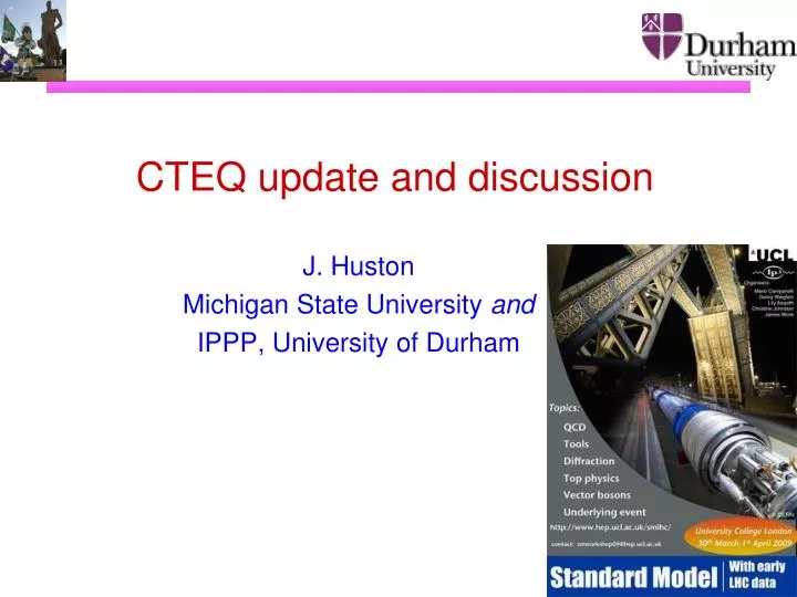 cteq update and discussion