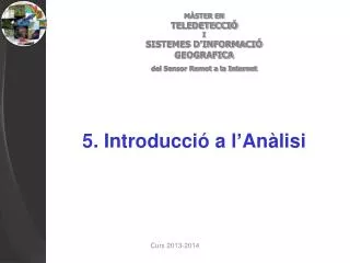 5 introducci a l an lisi