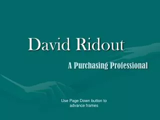 David Ridout