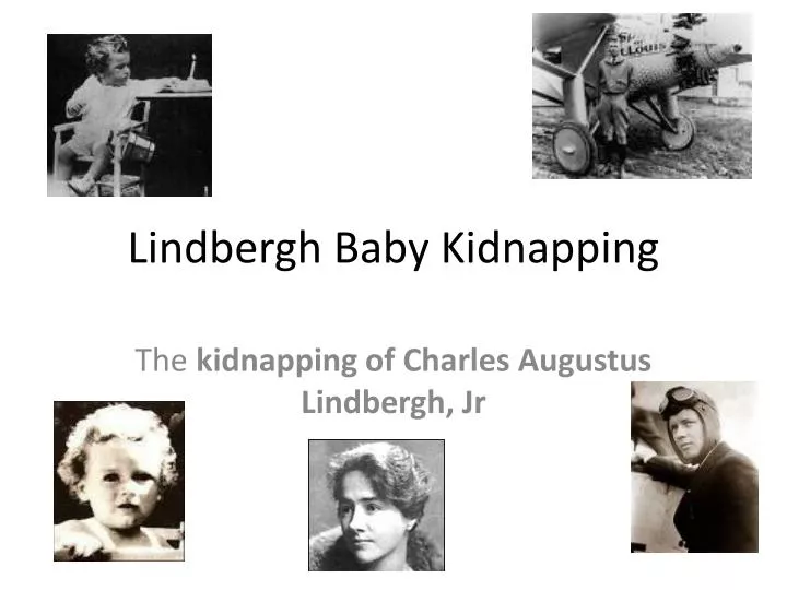 lindbergh baby kidnapping