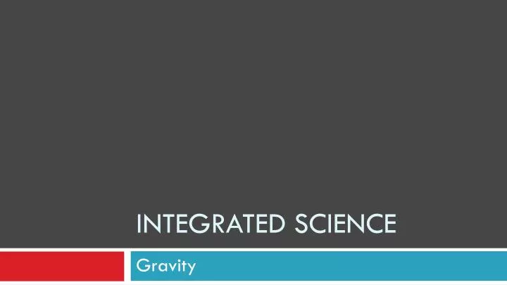 integrated science