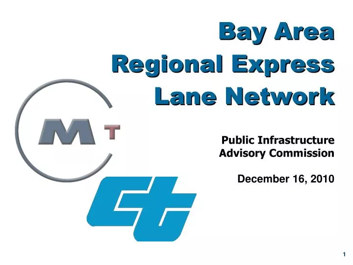 bay area regional express lane network