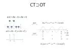 CT⊃DT - slide 1