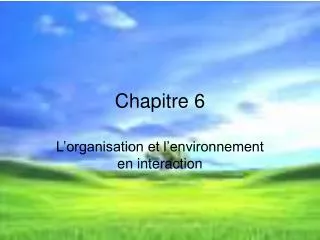 chapitre 6