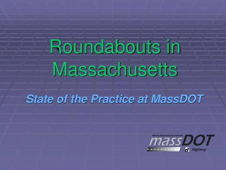 roundabouts in massachusetts